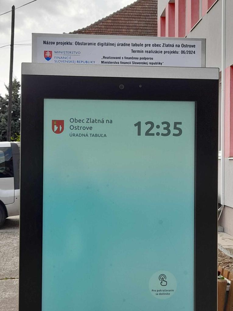 Realizované s finančnou podporou Ministerstva financií Slovenskej republiky
